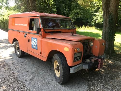 1969 LandRover Series 2a 109 Central Electricity Generating Board In vendita