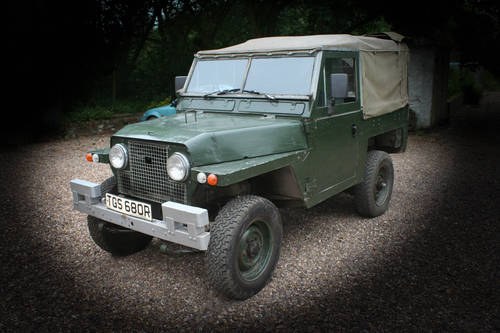 1968 Land Rover Series IIA Lightweight For Sale by Auction
