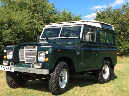 1982 Land Rover Series 3 County Station Wagon 88 V8 SOLD