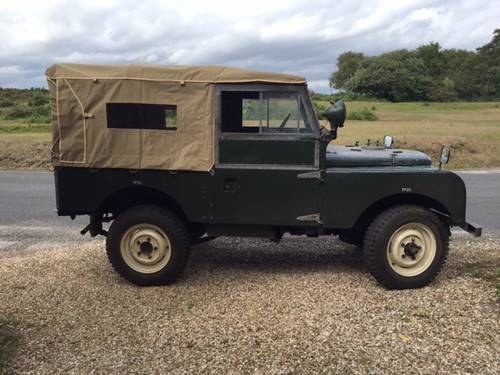 1955 Rare 1956 Series 1 86 Land Rover Ex R.A.F For Sale