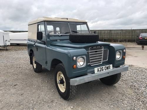 1984 Land Rover® Series 3 *Galvanised Chassis & Bulkhead* (OWR) SOLD