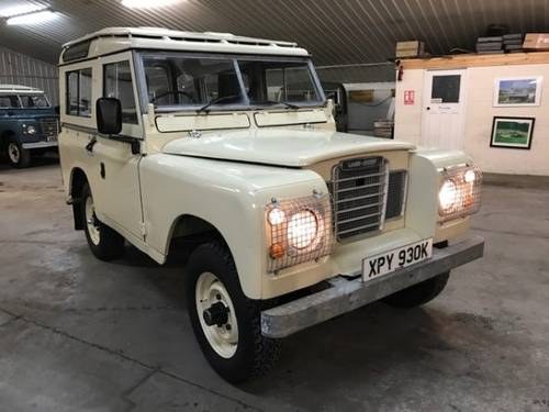 1972 Land Rover® Series 3 Station Wagon RESERVED SOLD