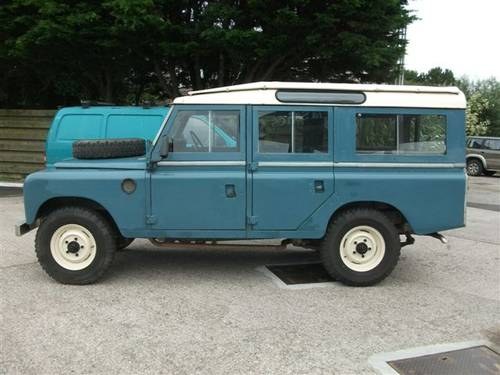 1972 Land Rover Series 3 LWB Stationwagon Galvanized Chassis SOLD