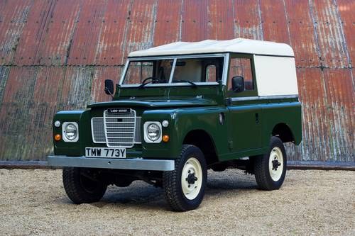 1983 Land Rover Series III - 1 family owner, 27,500 miles In vendita