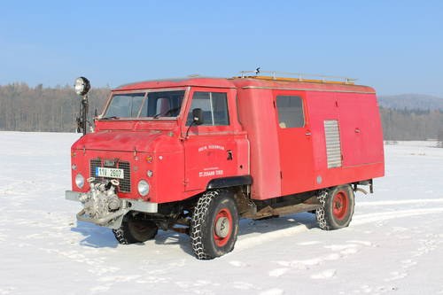 1966 SIIA 109" FC fire engine, located in CZ In vendita
