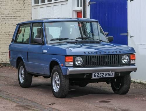 1989 Range Rover Classic 2 Door 2.4 TD Manual (Suffix-A styling) For Sale