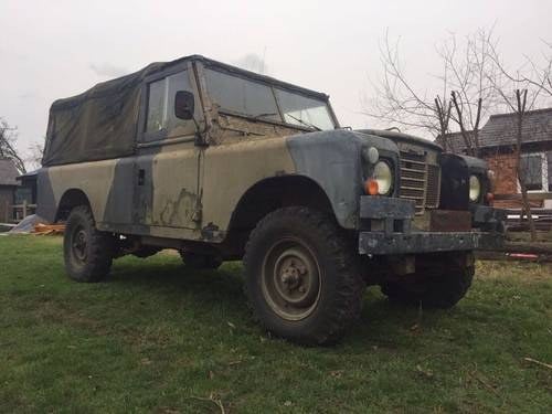 1972 Land Rover Ex British Army Till salu