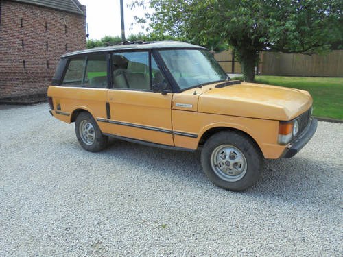 1974 Range Rover Classic Suffix C for full restoration  For Sale
