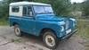 1972 Landrover series 3 swb Petrol For Sale