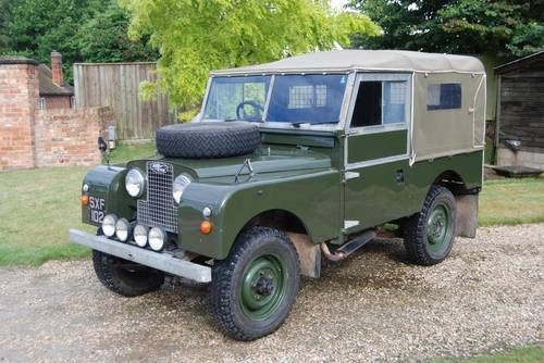 1956 Land Rover Series 1, 88 SOLD