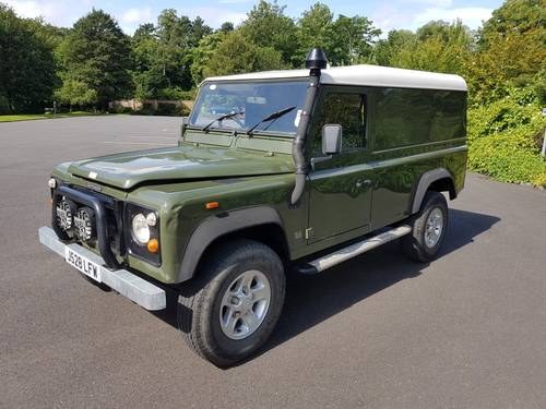 AUGUST AUCTION. 1992 Land Rover 110 Defender For Sale by Auction