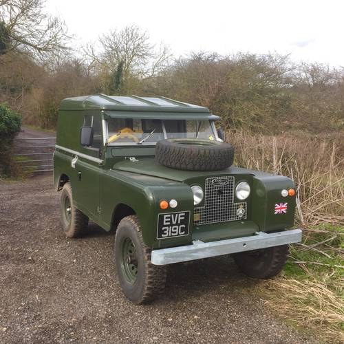 LAND ROVER 88" SERIES 2a 1965 SOLD