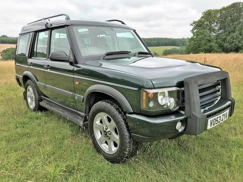 superb 2003 Discovery II TD5 ES Auto 7 seater+stage 1 remap VENDUTO