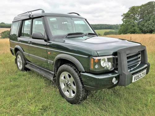superb 2003 Discovery II TD5 ES Auto 7 seater+stage 1 remap VERKAUFT