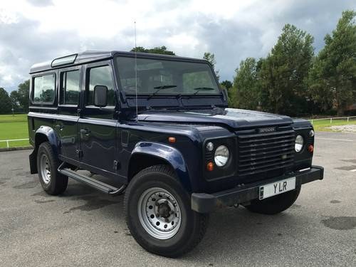 2004 DEFENDER 110 COUNTY SW Td5 9 SEATER - 1 FAMILY OWNER  SOLD