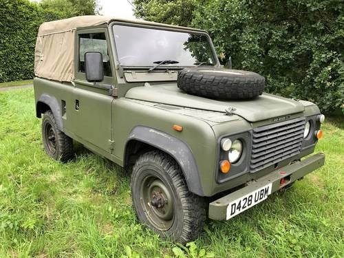 1987 Land Rover 90 2.5D ex-military soft top  SOLD