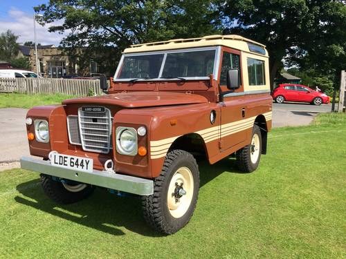 1982 land rover series 3  CSW rebuilt For Sale