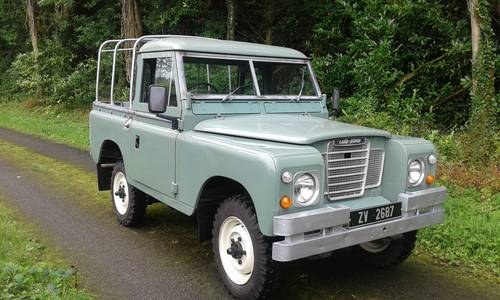 Land Rover Series 3 Tax Exempt Truck Cab 1976 SOLD