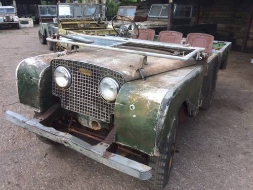1955 1950 Land Rover Series1 80 inch For Restoration For Sale