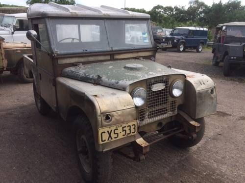 1955 Land Rover Series 1 86" for Restoration For Sale