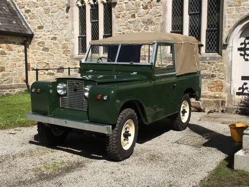 Series 2 1960 Land Rover still available  SOLD