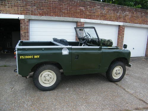 1962 Time to say goodbye, landy Series 2A SOLD