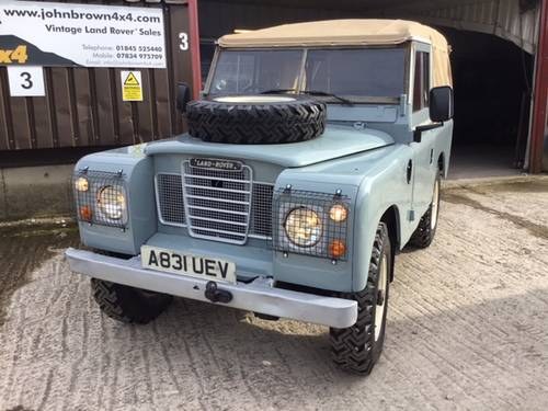 1984 Land Rover® Series 3 *Ragtop* (UEV) For Sale