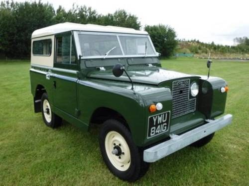 1969 Land Rover Series IIA For Sale by Auction