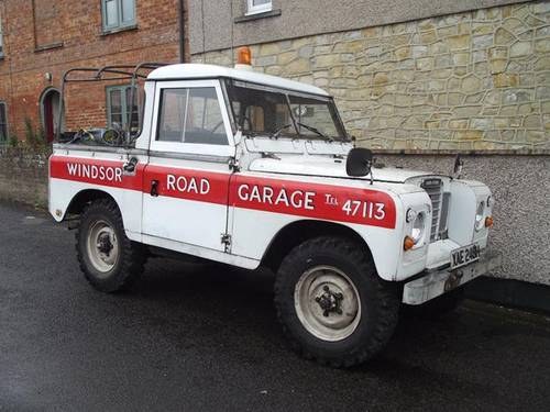 Lot 6 - A 1969 Landrover series IIA Pick Up - 13/09/17 For Sale by Auction