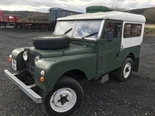 1955 Land Rover Series 1, Galvanised chassis & bulkhead SOLD