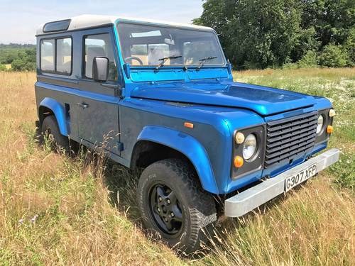 restored 1990 Land Rover 90 County Station Wagon 200TDi For Sale