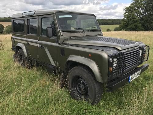 an exceptional 1995 Defender 110 300TDi CSW + MOT 08/18 SOLD