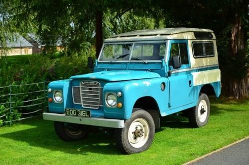 1971 Land Rover Series III For Sale by Auction
