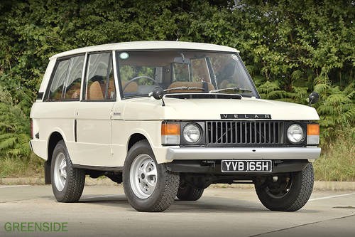 1970 'VELAR' Range Rover Prototype In vendita