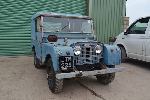 Land Rover Series 1 80" 1951 SOLD MORE REQUIRED!! SOLD