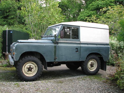 1962 Series 2 SWB Land Rover  SOLD