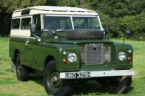 1969 Land Rover Series 2a 109 SOLD