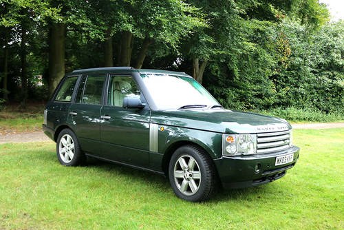 Range Rover Vogue 2003 Epson Green Metallic,Beige Trim For Sale