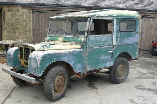 1950 LAND ROVER SERIES ONE BARN FIND FROM AUSTRALIA SOLD