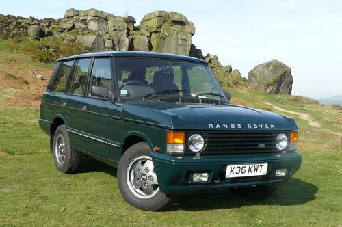 1992 RANGE ROVER CLASSIC BROOKLANDS SPECIAL EDITION ONLY 150 MADE SOLD