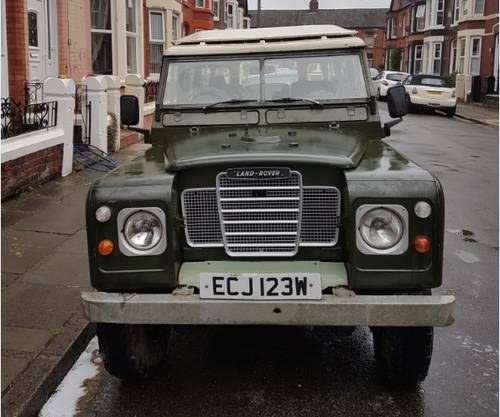 1980 Land rover series 3 109 station wagon SOLD