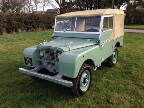 1949 Land Rover® Series 1 80' Galvanised Chassis In vendita