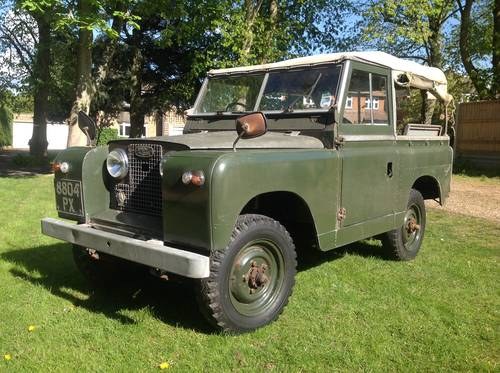 1960 Landrover Series 2 88" 2.25petrol SOLD