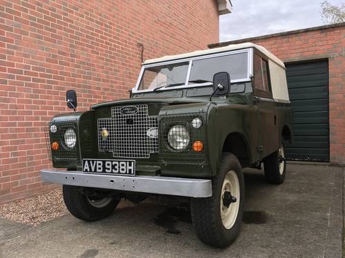 1969 Landrover series 2a  SOLD