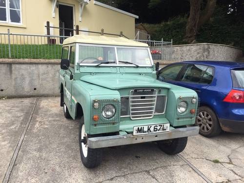 1971 Classic tax free  88" diesel land rover For Sale