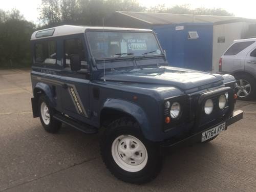 1996 land rover defender 90 300 tdi with galvanised chassis In vendita