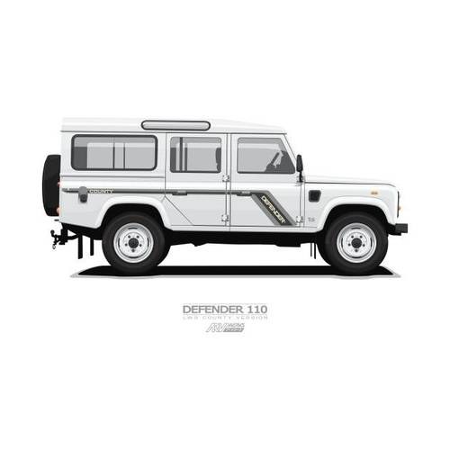 1995 DEFENDER 110 COUNTY SW 300 Tdi -1 OWNER FROM NEW - LOW MILES SOLD