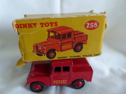 DINKY # 255 LAND ROVER MERSEY TUNNEL POLICE In vendita