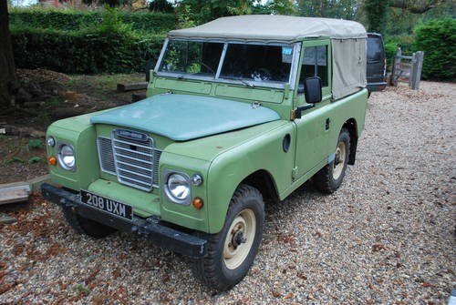 Classic 1961 Series IIa Canvas Top For Sale