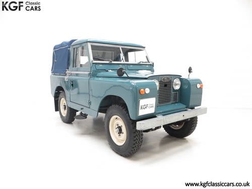 1958 A Versatile Land Rover Series 2 SWB 88-inch VERKAUFT
